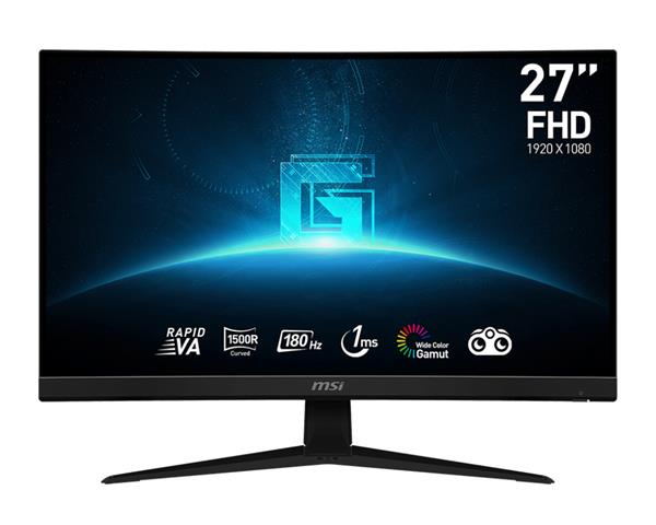 MSI MONITOR GAMING 27" Curved Monitor, FHD